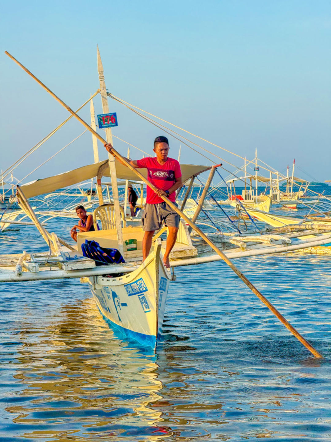 Cebu-Cebu and Bohol in the Philippines, the natural scenery for snorkeling is very beautiful