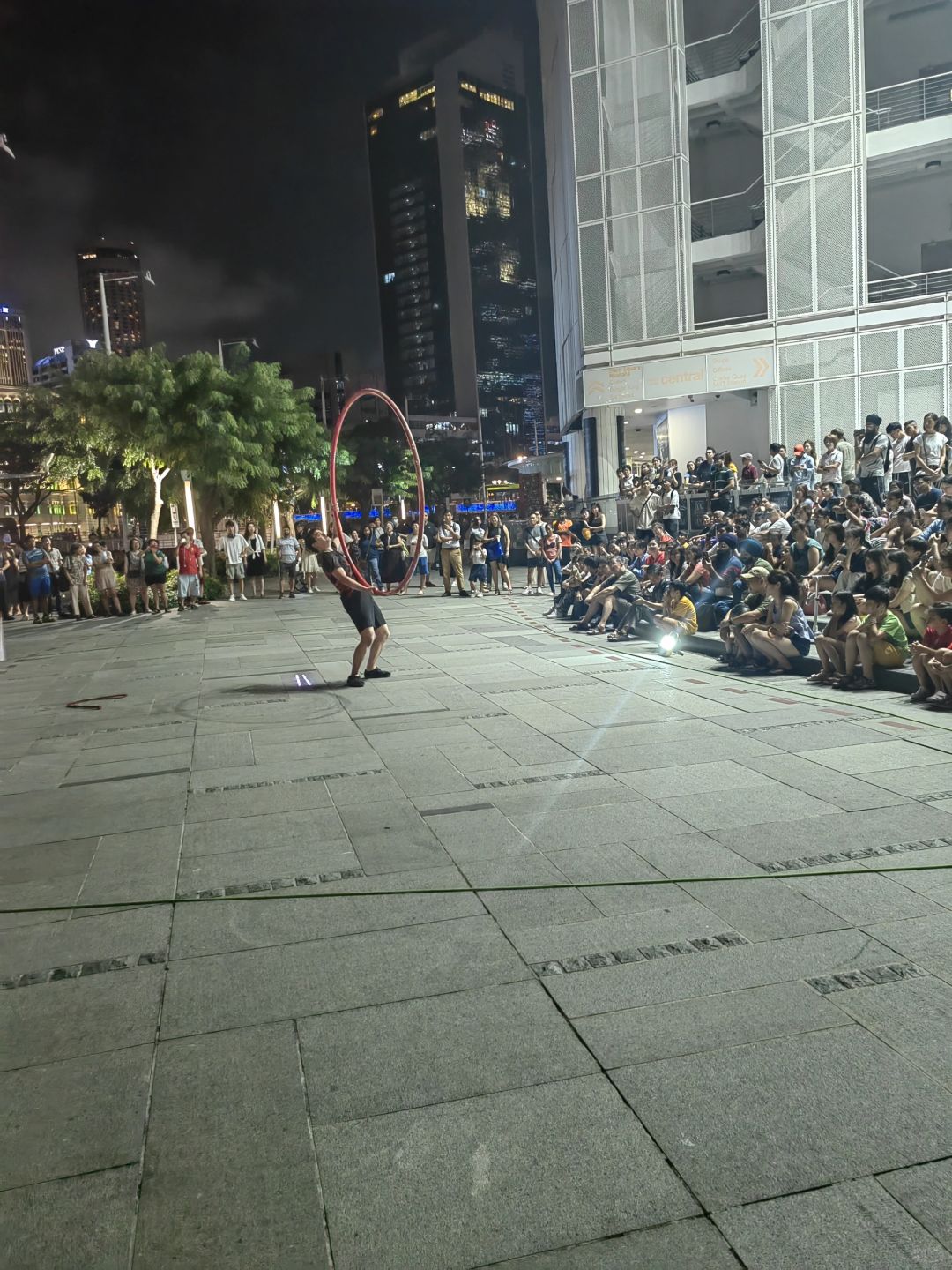 Clark/Angel City-Clarke Quay in the Philippines, encountering a cool drone show