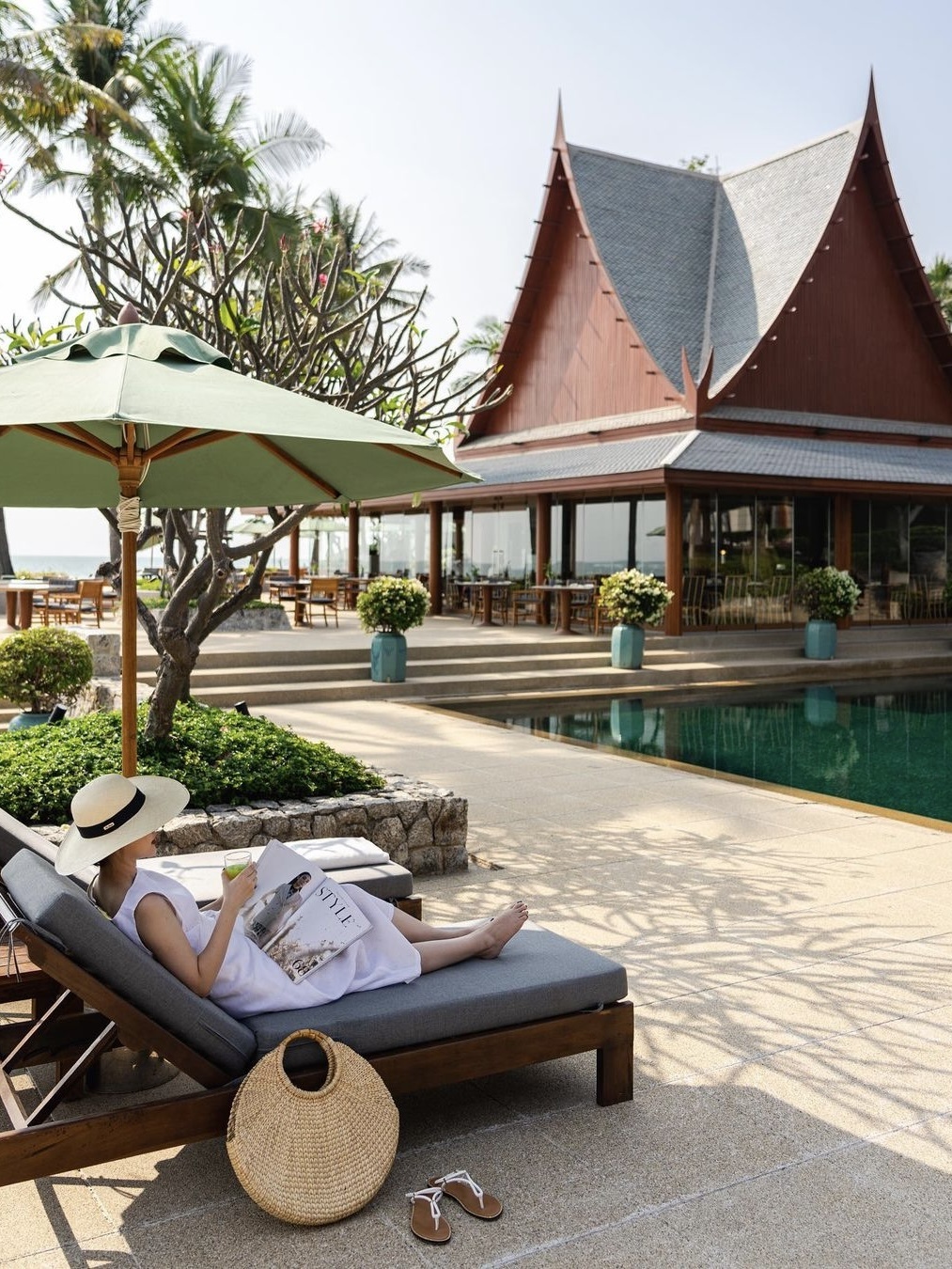 Hua Hin-Chiva Som Hotel, Hua Hin, Thailand, a closed resort, won the Best Destination Spa Award