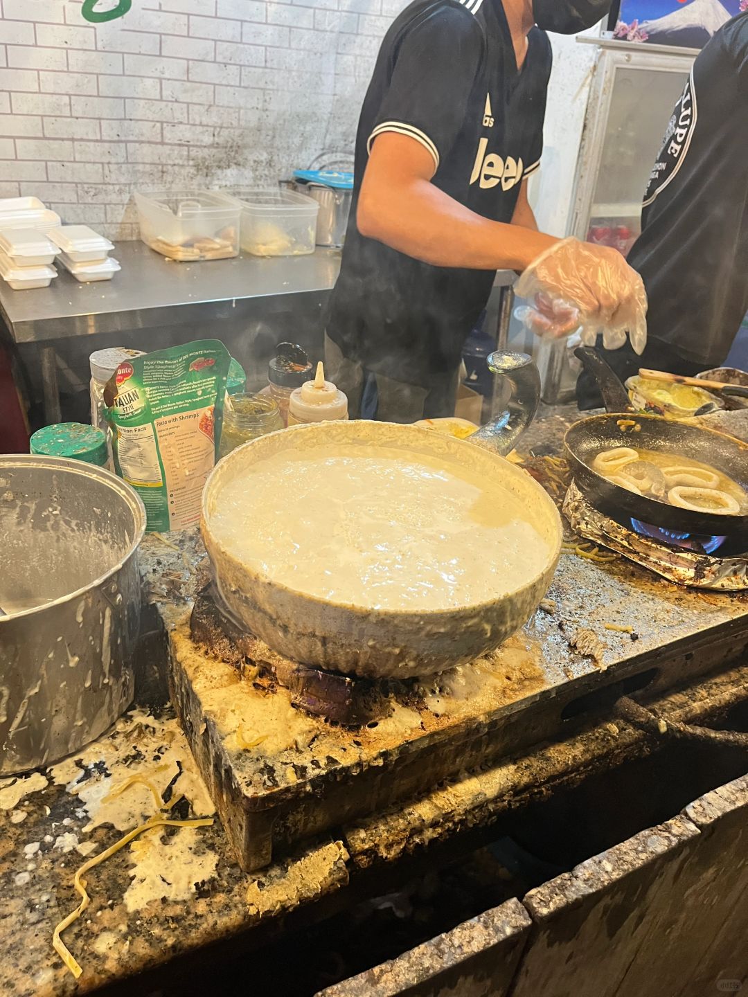 Cebu-IT Park Ground Night Market in Cebu, Philippines, featuring only local specialty cuisine