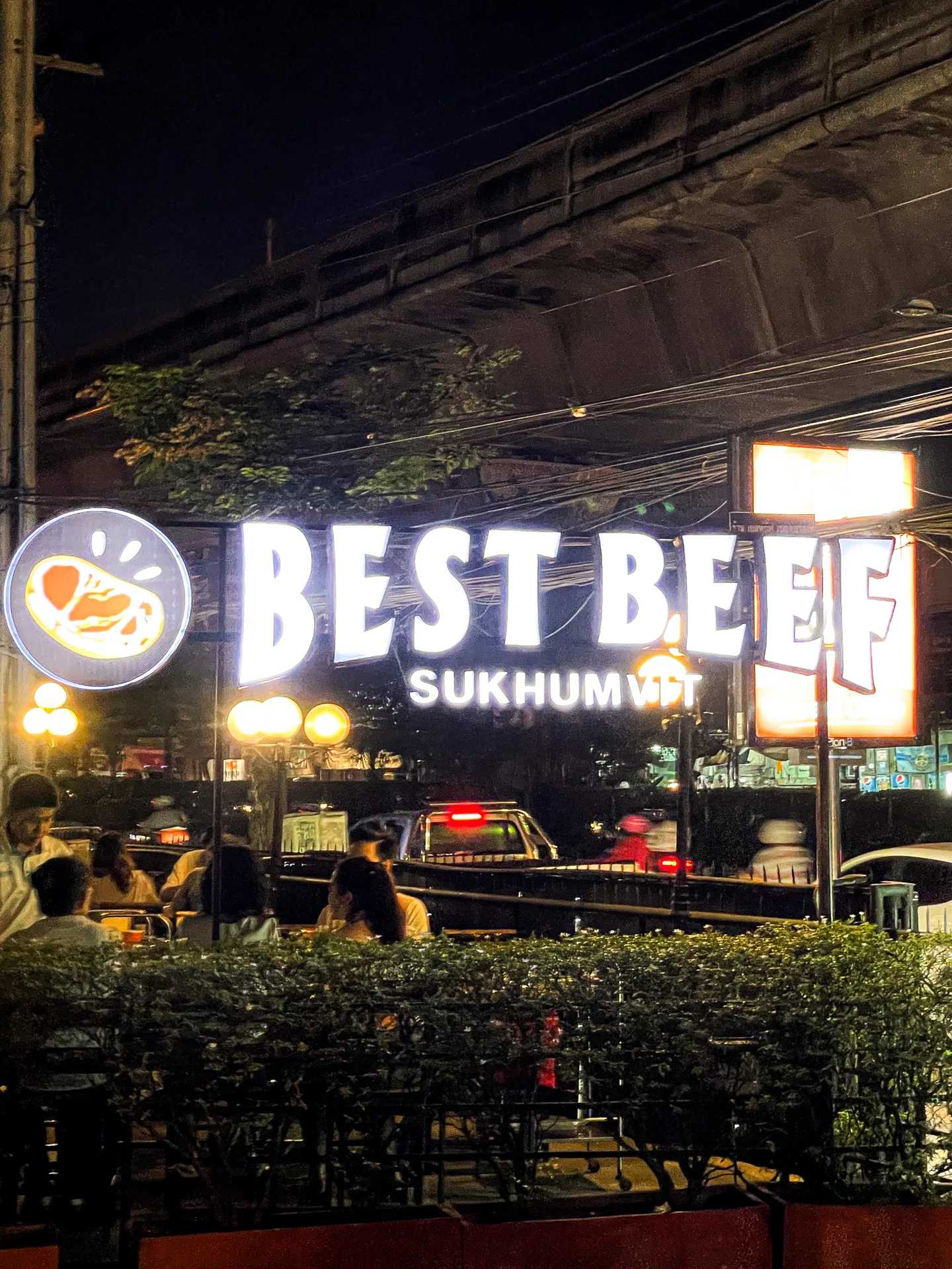 Bangkok-best beef, crowded 329 baht self-service barbecue at 12 am in Bangkok, Thailand, clean and hygienic