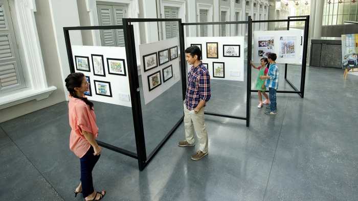 Singapore-The National Museum of Singapore tells the story of history and culture in a vivid way