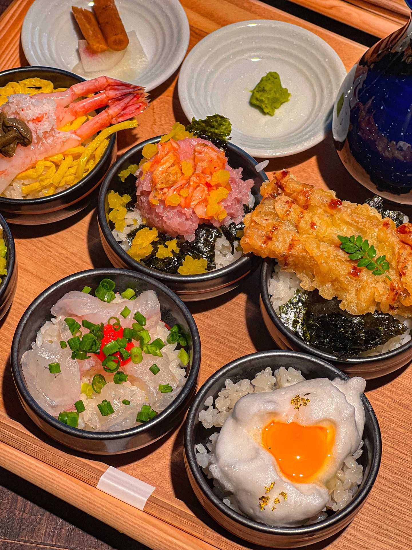 Tokyo-UOHIDE Sakura Hill restaurant in Shibuya, Tokyo, recommended mini seafood rice bowl