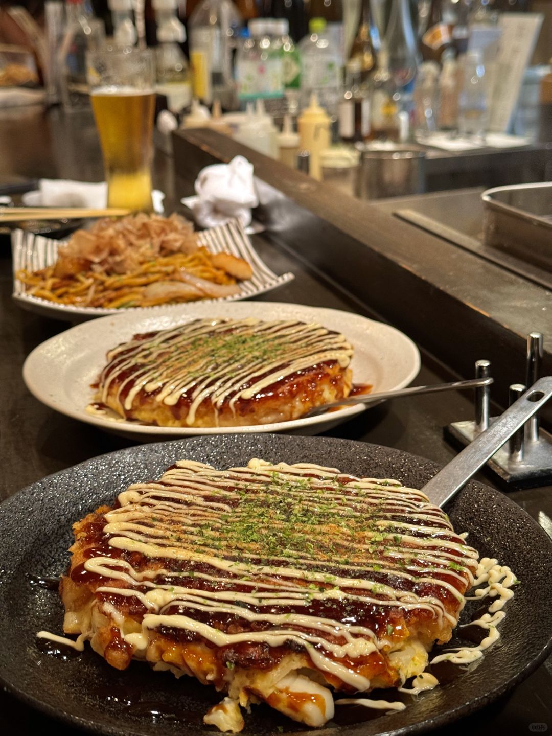 Osaka-Osaka｜Of course you have to eat Okonomiyaki when you go to Osaka🥹Thi