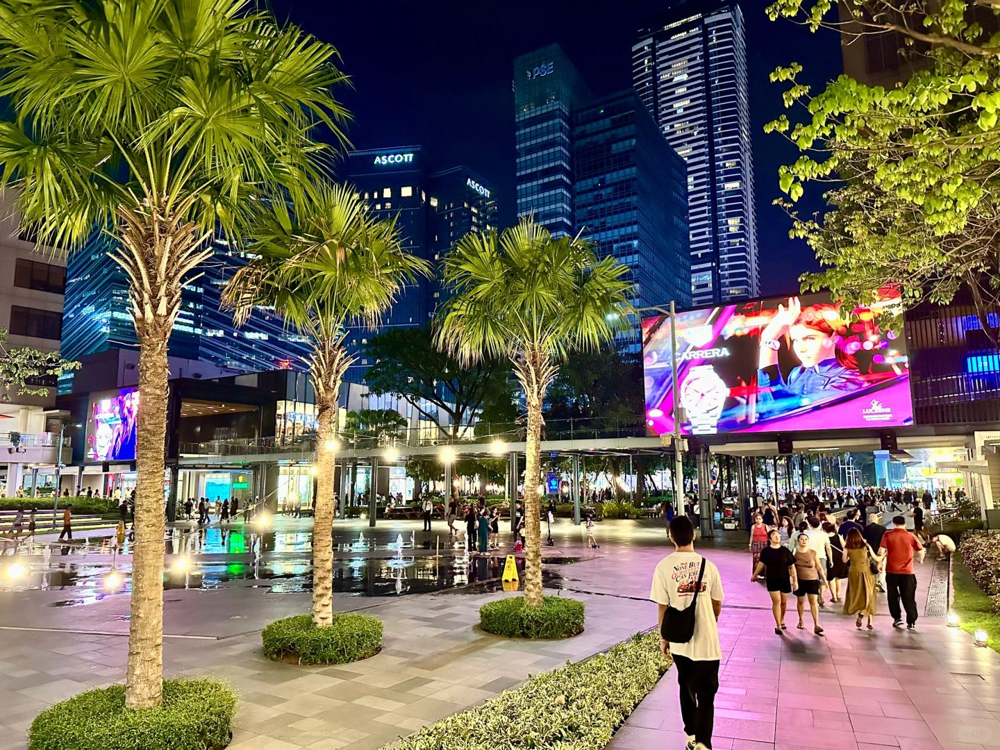 Manila/Luzon-Manila BGC High Street, every mall and shop is crowded with people at night