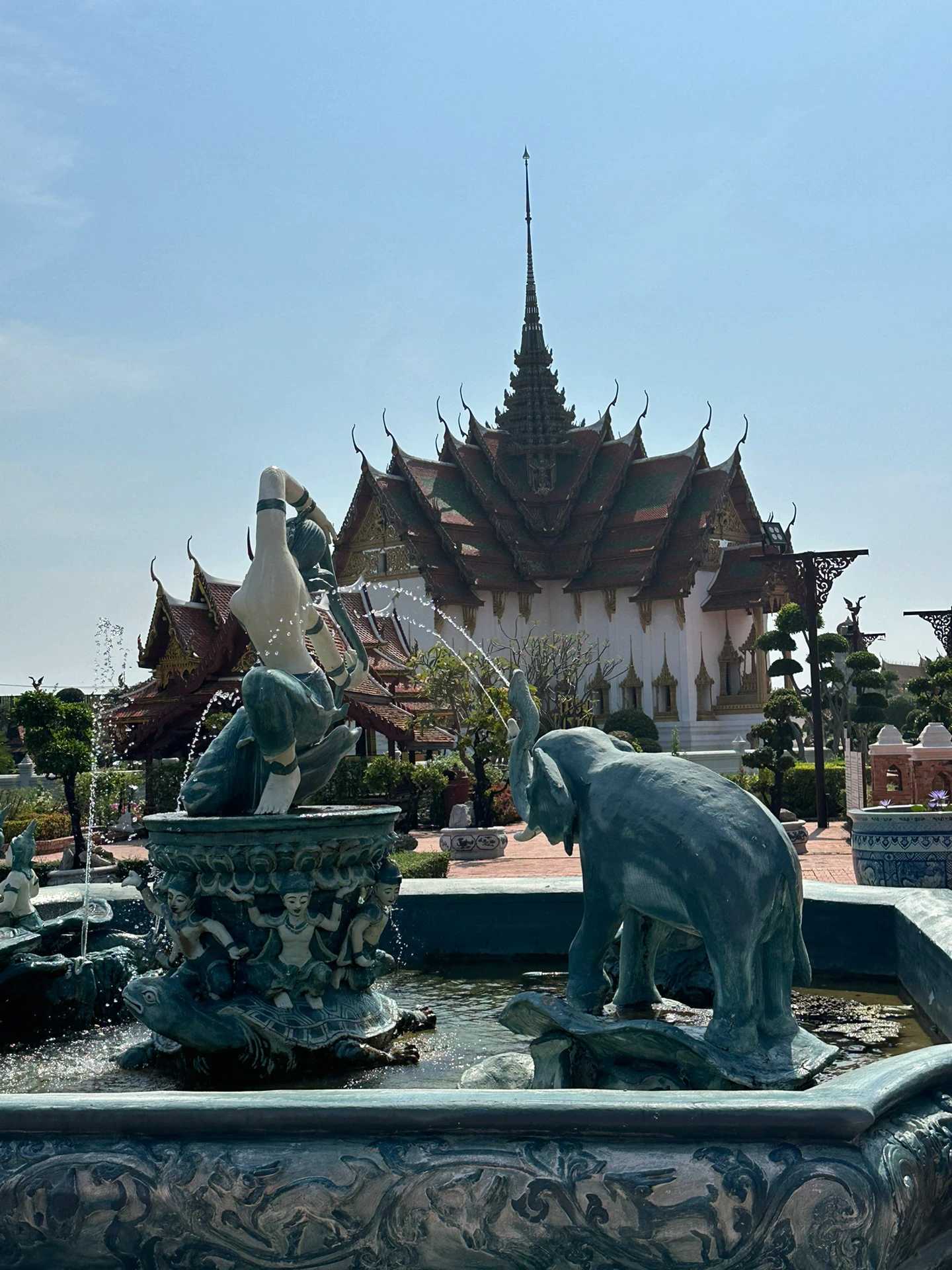 Bangkok-Thailand travel diary, first experience of Thai clothing in Siam Ancient City ‍️, every location is beautifully built