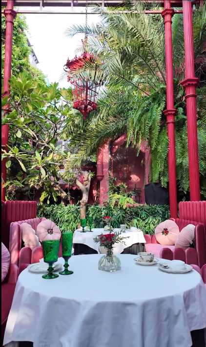 Ho Chi Minh-Rose Villa Saigon, a private restaurant in Ho Chi Minh City, has a beautiful environment