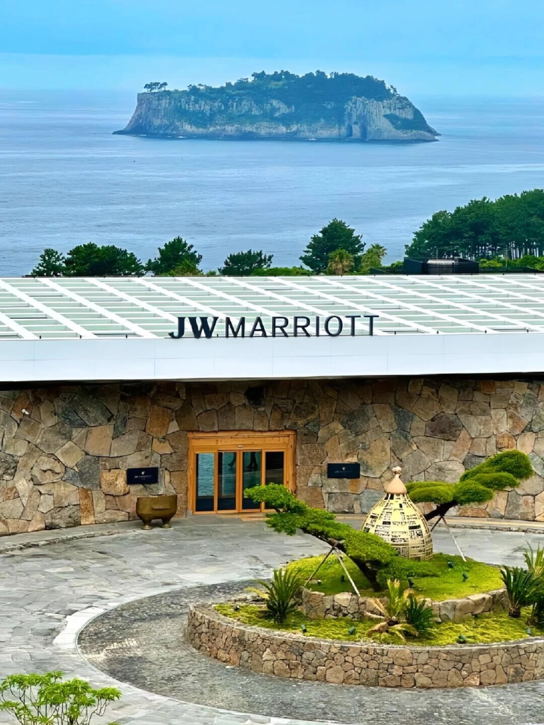 Busan/Jeju-JW Marriott Jeju Resort & Spa, 🧖🏻‍♀full of design and unique local hot springs