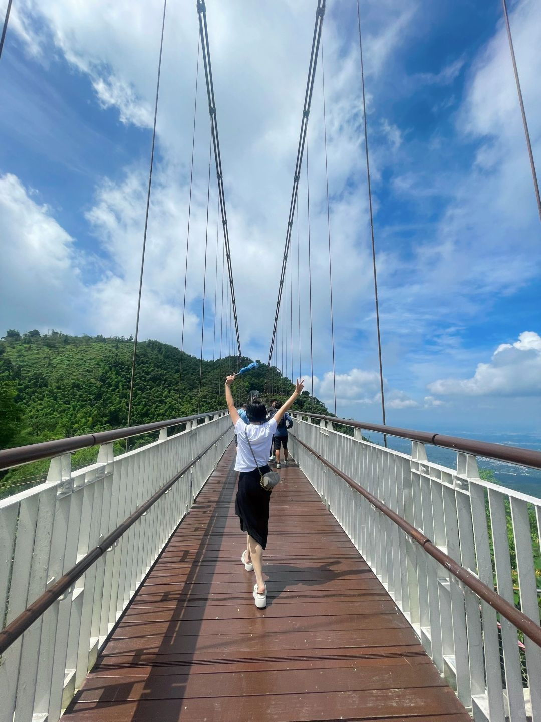 Taiwan-Enjoy the tea garden in Chiayi, Taiwan, and take a skywalk overlooking the Taiwan Strait