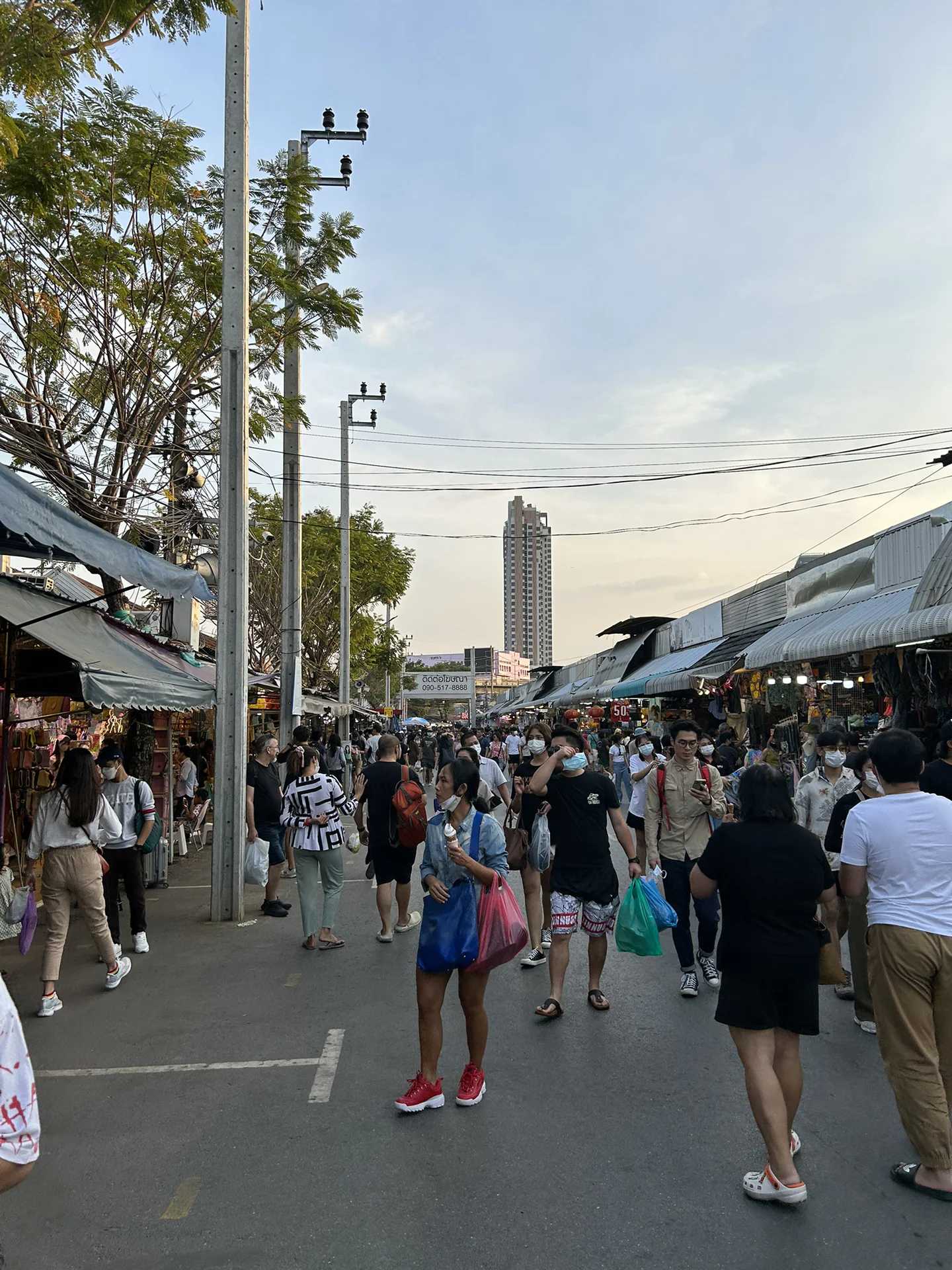 Bangkok-Chatuchak Weekend Market (JJ market) in Bangkok, with a wide variety of goods at low prices