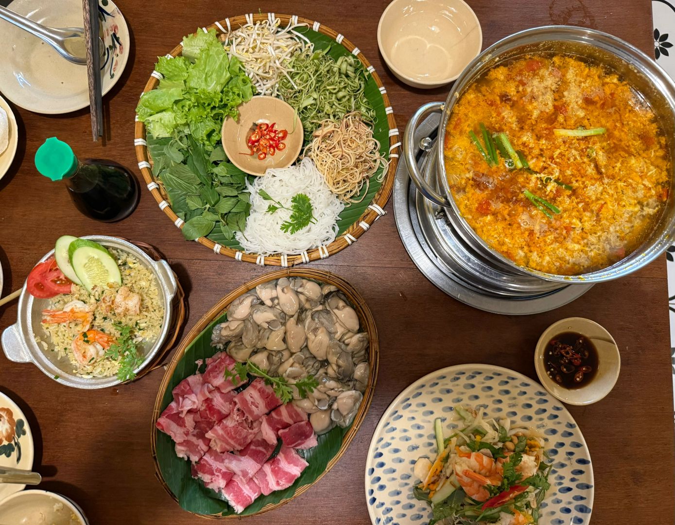 Ho Chi Minh-The crab roe hotpot at the Michelin-rated Nha Tu restaurant in Ho Chi Minh is delicious