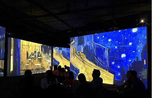 Manila/Luzon-Manila Van Gogh Multi-Sensory Experience Exhibition Enter the moving gallery Van Gogh Alive