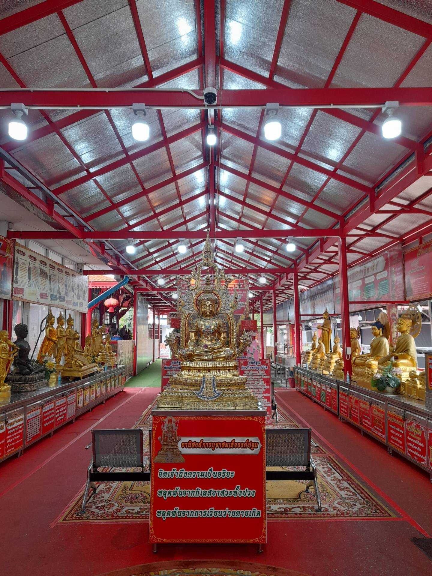 Bangkok-Julamani Temple, the greatest god among the four Chaturanga, the chief of demons