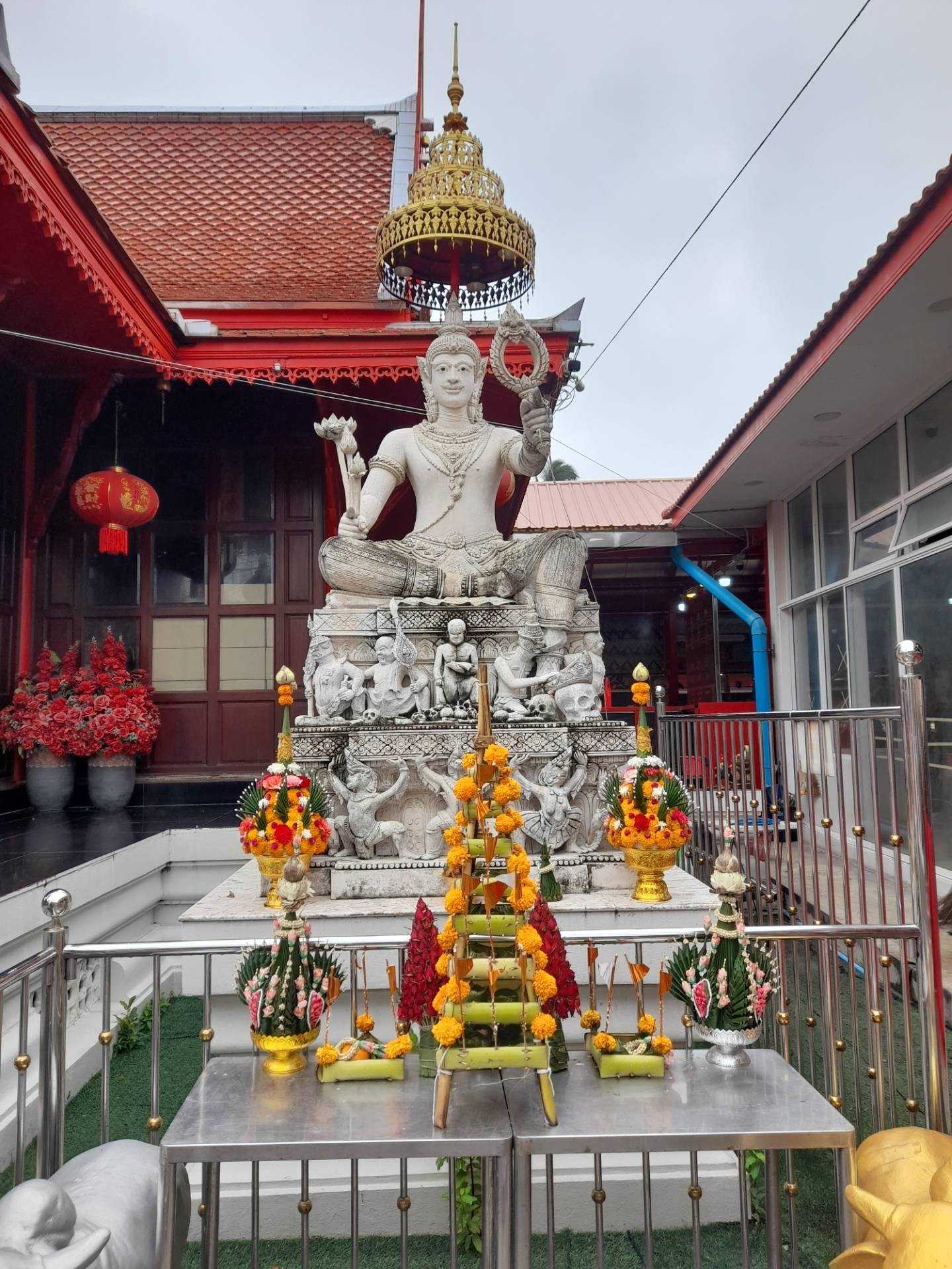 Bangkok-Julamani Temple, the greatest god among the four Chaturanga, the chief of demons