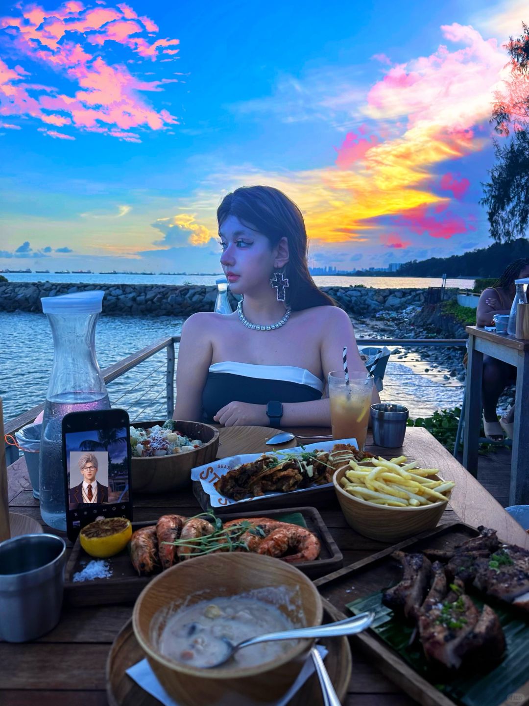 Singapore-Stella Seaside Lounge, 🎵coastal restaurant in Singapore, suitable for couples and tourists