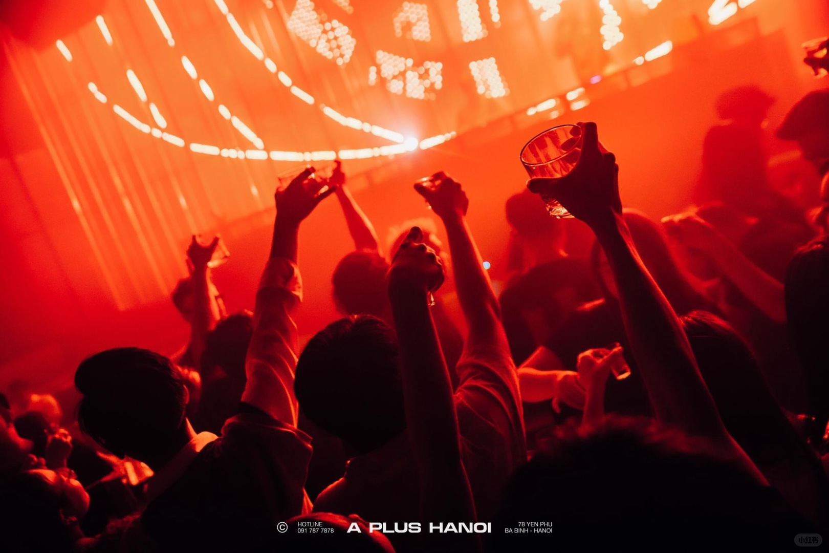 Hanoi-78 YEN PHUBA BINH, the largest EDM nightclub in Hanoi, Vietnam, with a great atmosphere