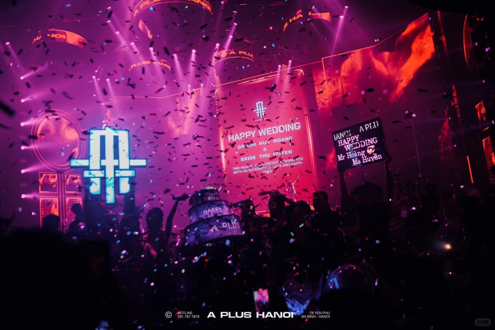 Hanoi-78 YEN PHUBA BINH, the largest EDM nightclub in Hanoi, Vietnam, with a great atmosphere