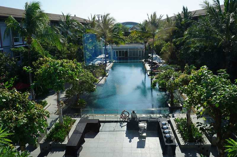 Jakarta-Hilton Garden Inn Bali Ngurah Rai Airport in Bali, Indonesia, gold card members and above enjoy free breakfast