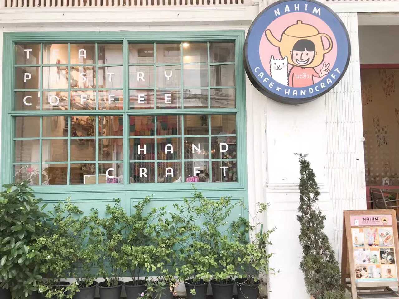 Bangkok-Nahim Cafe × handcraft,🐑 the cutest coffee shop in Bangkok, is a favorite of girls