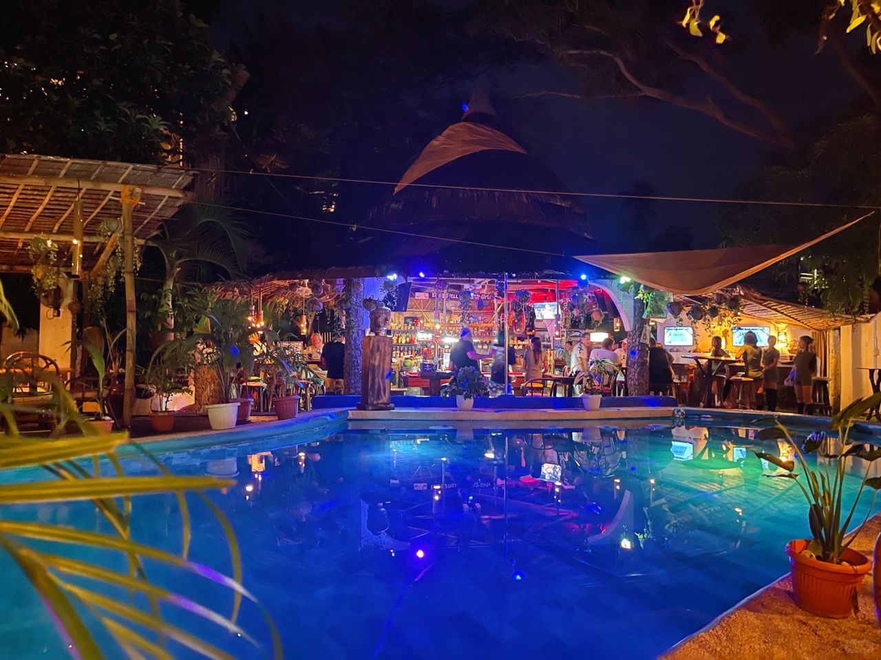 Manila/Luzon-Bikini Bar and Big Apple Bar, a mini bar and local hangout in the middle of the ocean