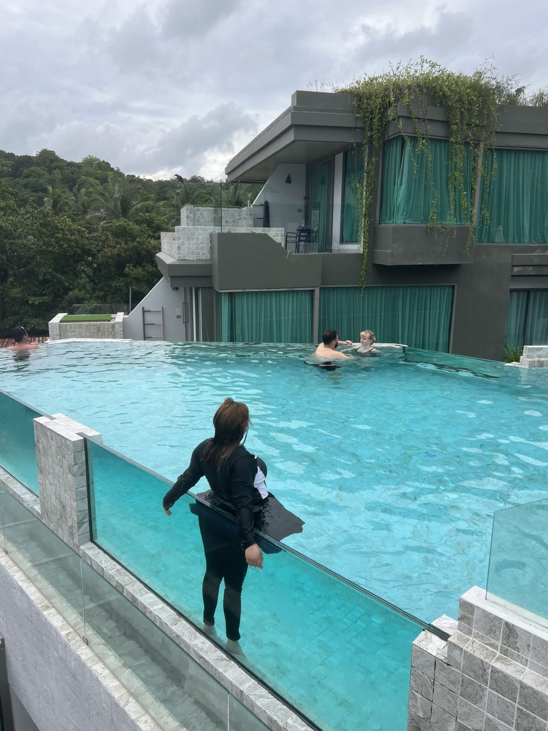 Phuket-Panwaburi Beachfront Resort Hotel in Phuket, with an outdoor infinity pool on the rooftop