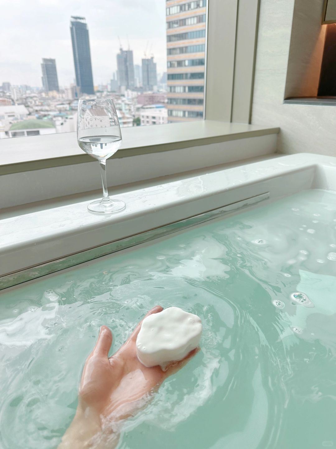 Bangkok-Grande Centre Point Surawong Hotel in Bangkok, with smart bathtub and lighting system