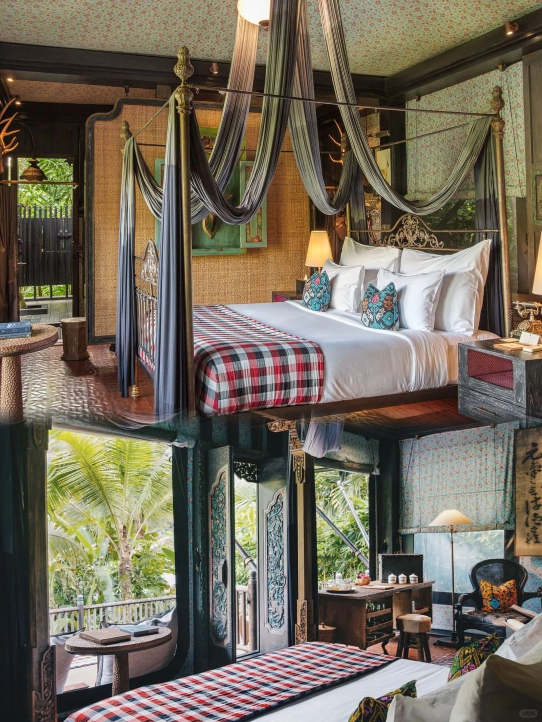 Bali-Capella Ubud Bali, an eco-friendly luxury tent hotel designed by designer Bill Bensley