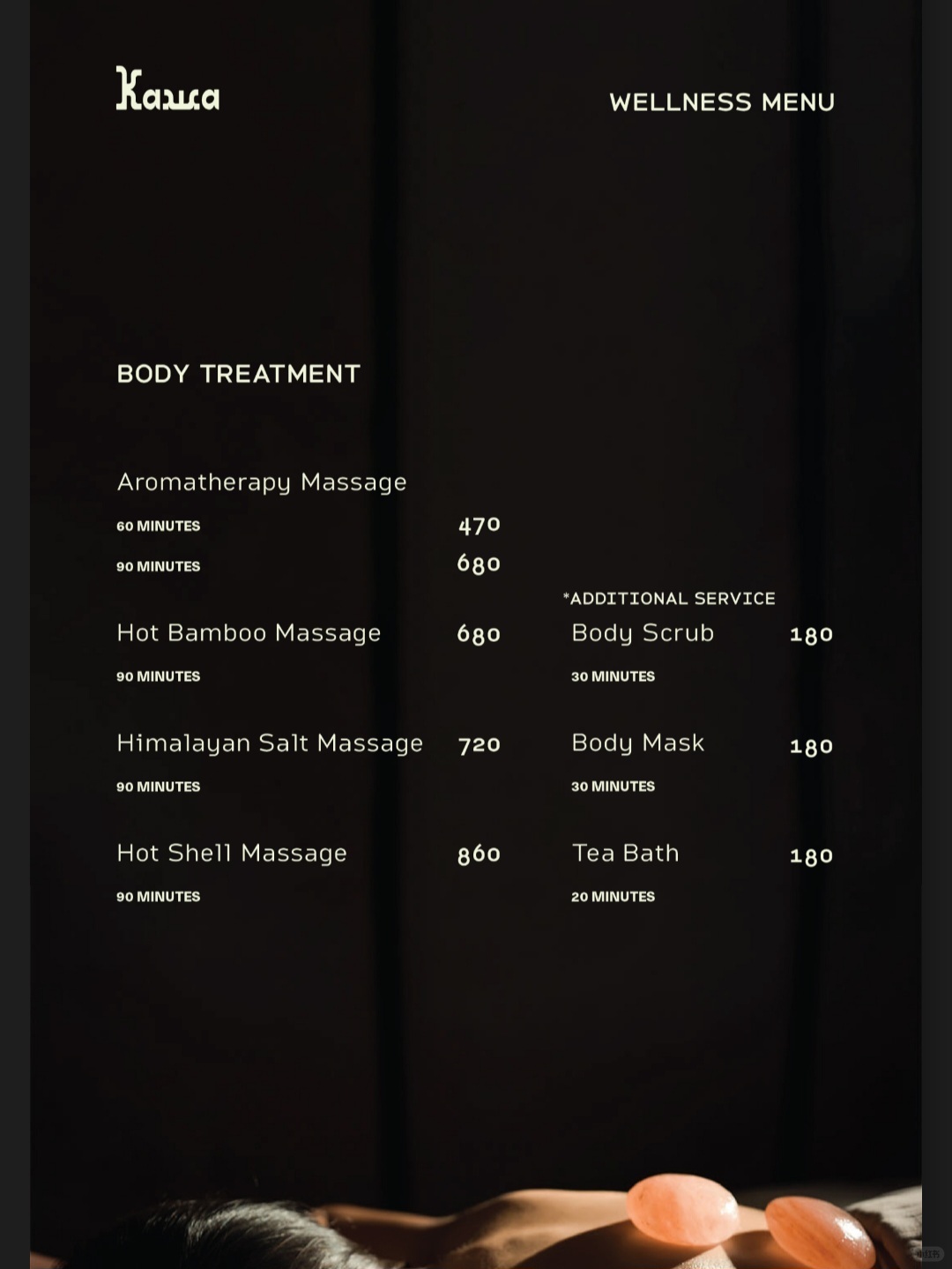 Jakarta-Senopati Kawa Wellness Spa in Jakarta, filled with luxurious aromas and meticulous service