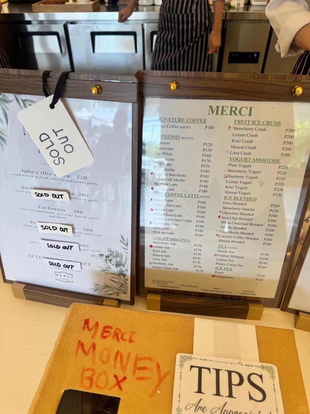 Cebu-MERCI coffee shop in Cebu, lots of croissants, good coffee quality, and fragrant beans