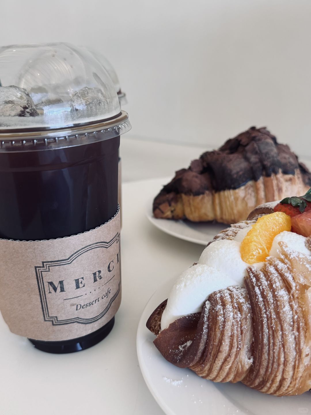 Cebu-MERCI coffee shop in Cebu, lots of croissants, good coffee quality, and fragrant beans