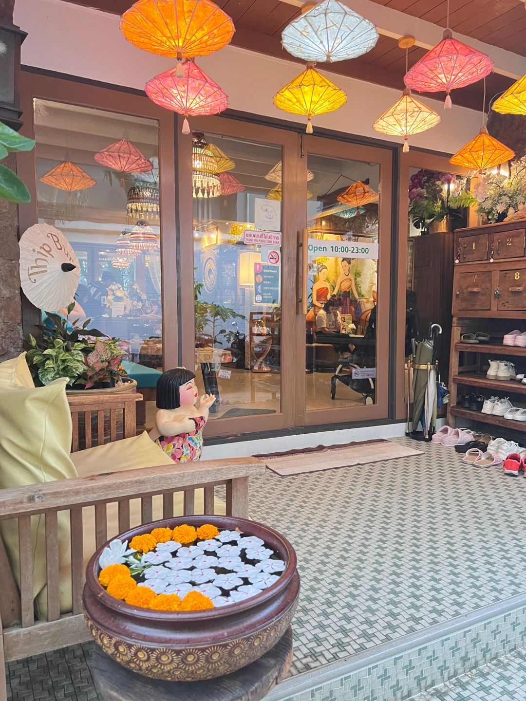 Pattaya-Thip buri massage shop in Pattaya, 💆‍♀️with lots of greenery and close to the beach