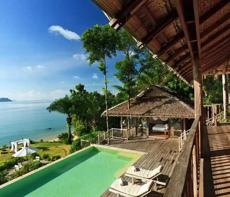 Phuket-Six Senses Yao Noi, Phuket, Thailand: 🏠Enjoy the unique landscape of karst islands