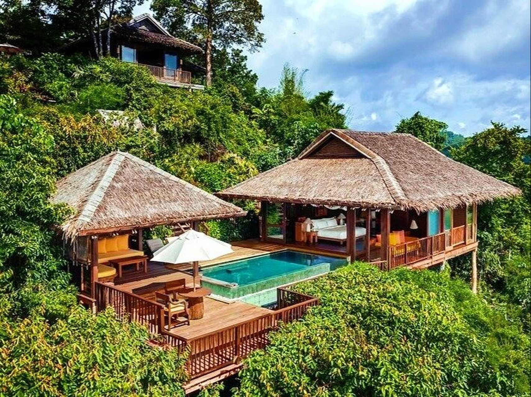 Phuket-Six Senses Yao Noi, Phuket, Thailand: 🏠Enjoy the unique landscape of karst islands