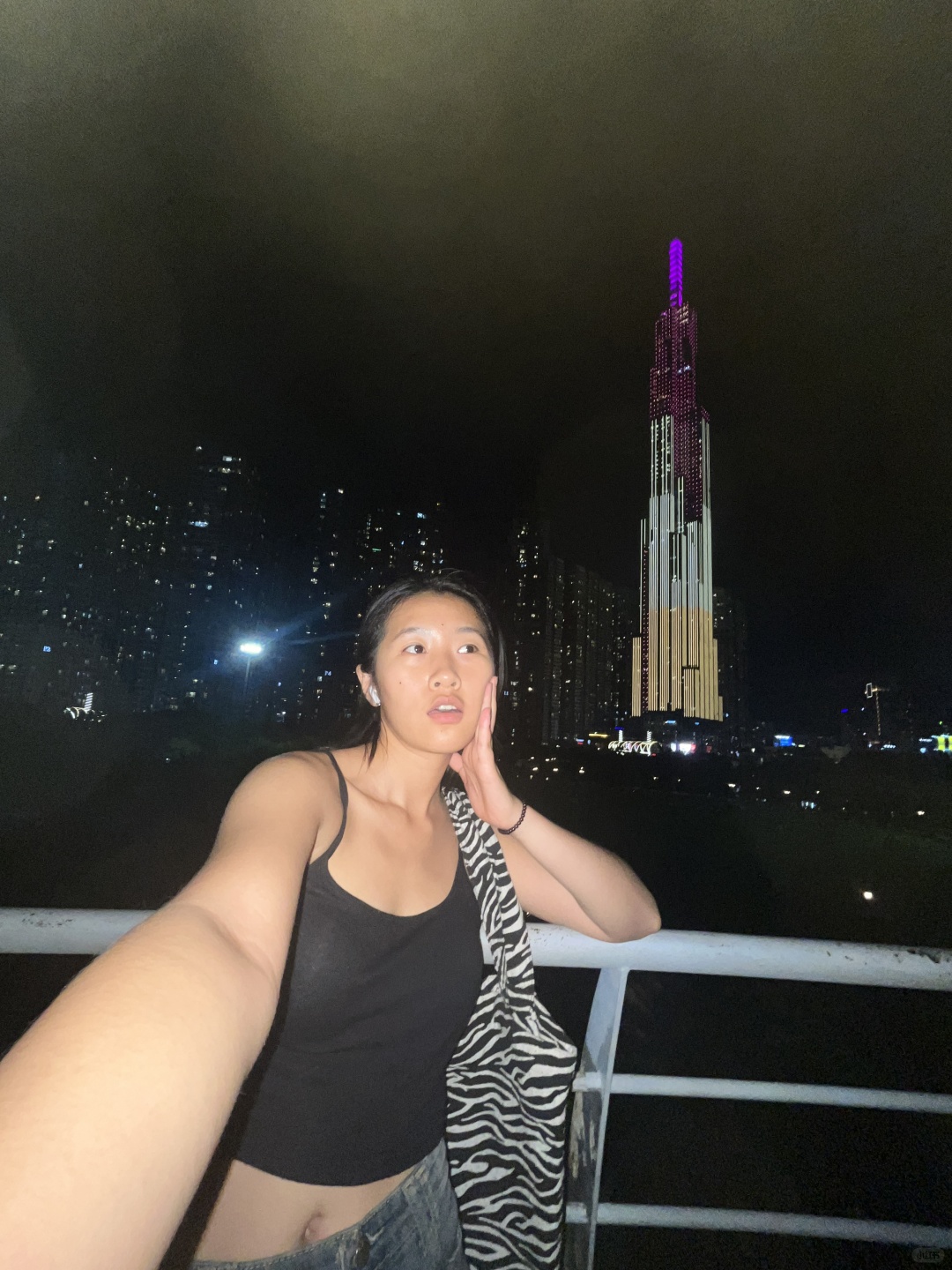 Ho Chi Minh-Landmark 81 Park, where many young people perform live, have picnics, and sing songs