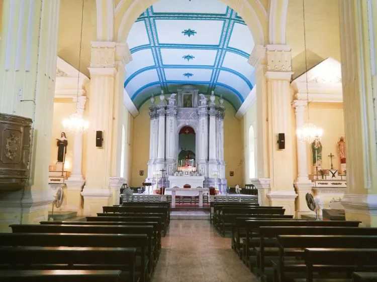 Macao-St. Augustine's Church in Macau, the Italian Catholic Augustine Church was established in 1586