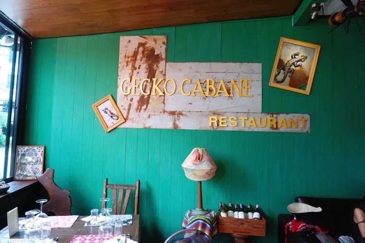 Krabi-Krabi · Gecko cabane Restaurant, 🤩recommended mango smoothie and pineapple rice