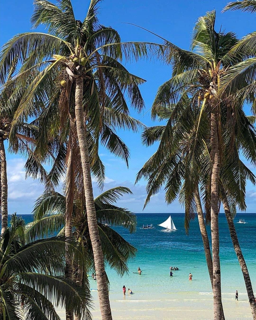 Boracay-The most beautiful white beach in Boracay, 📚Asia, visit Our Lady's Rock and Friday Beach