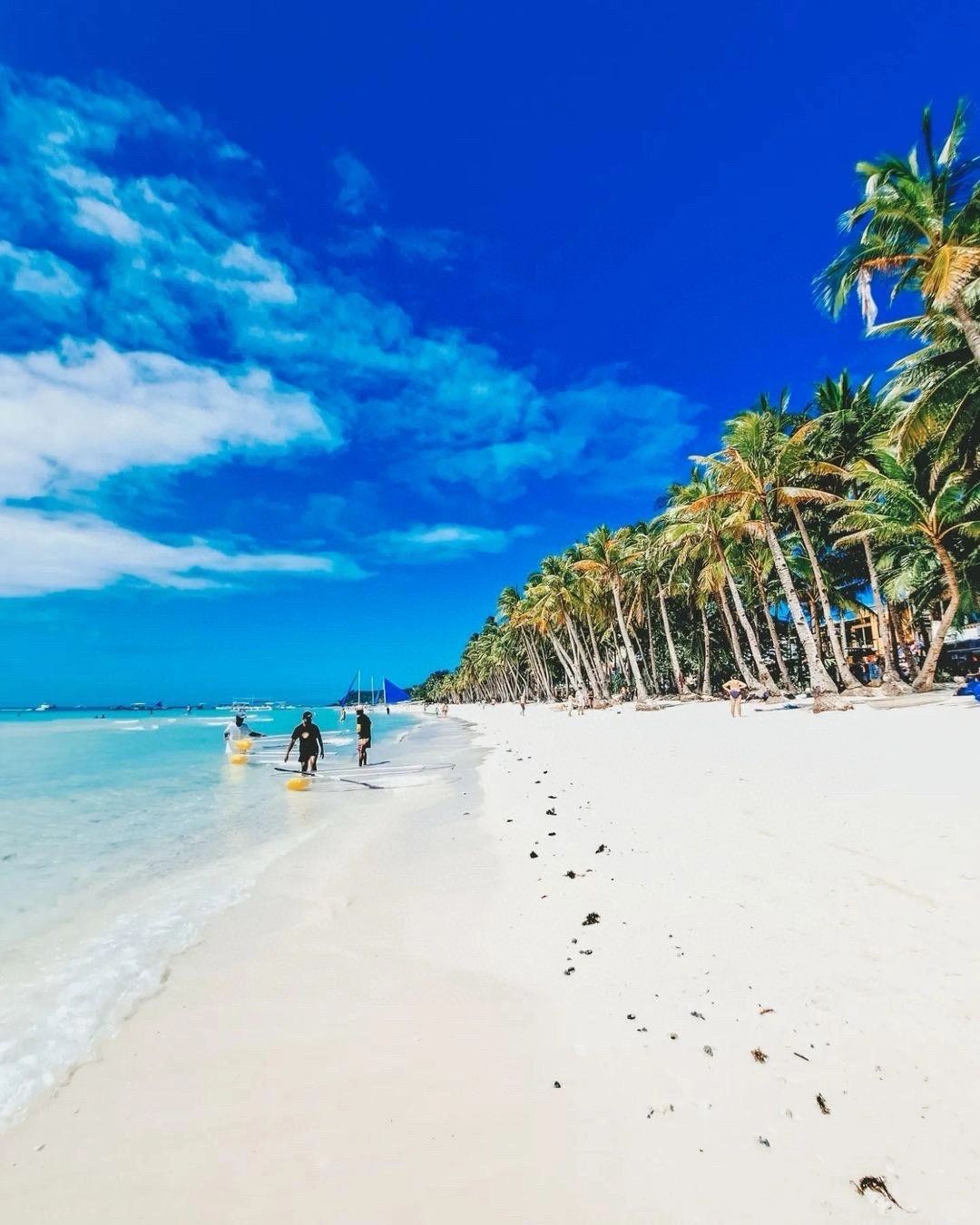 Boracay-The most beautiful white beach in Boracay, 📚Asia, visit Our Lady's Rock and Friday Beach