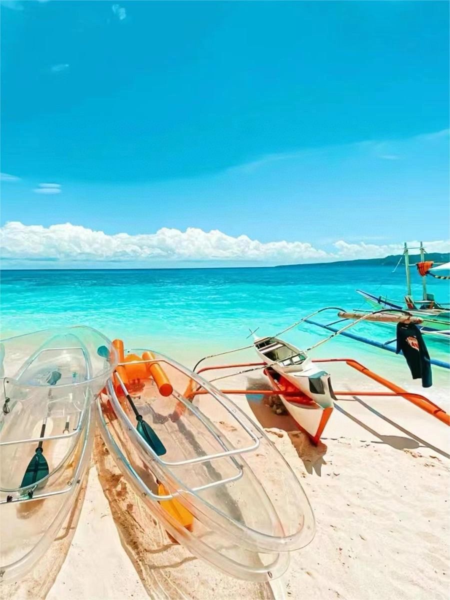 Boracay-The most beautiful white beach in Boracay, 📚Asia, visit Our Lady's Rock and Friday Beach