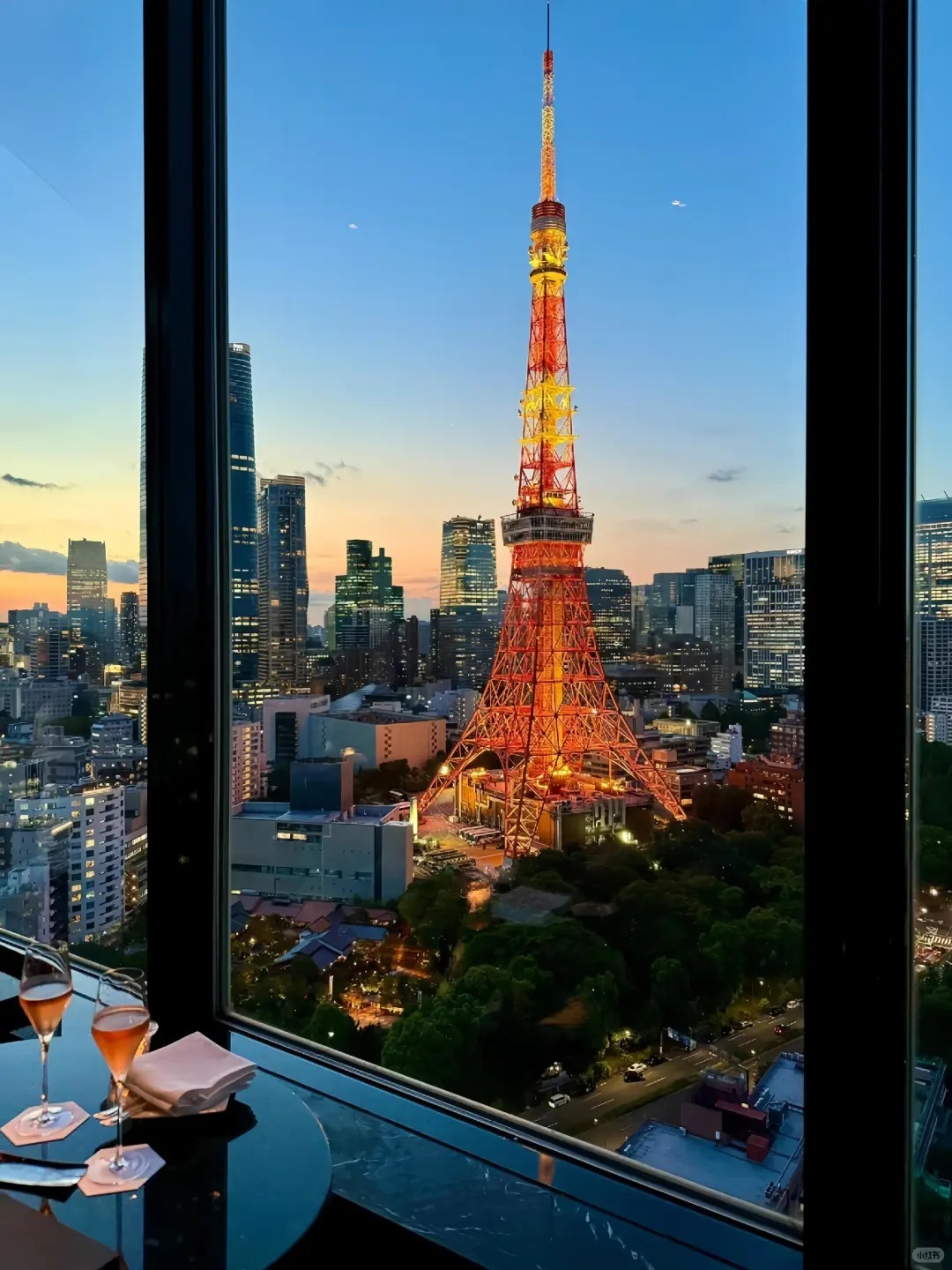 Tokyo-The Prince Park Tower Tokyo, with Tokyo Tower in front of you when you open the window