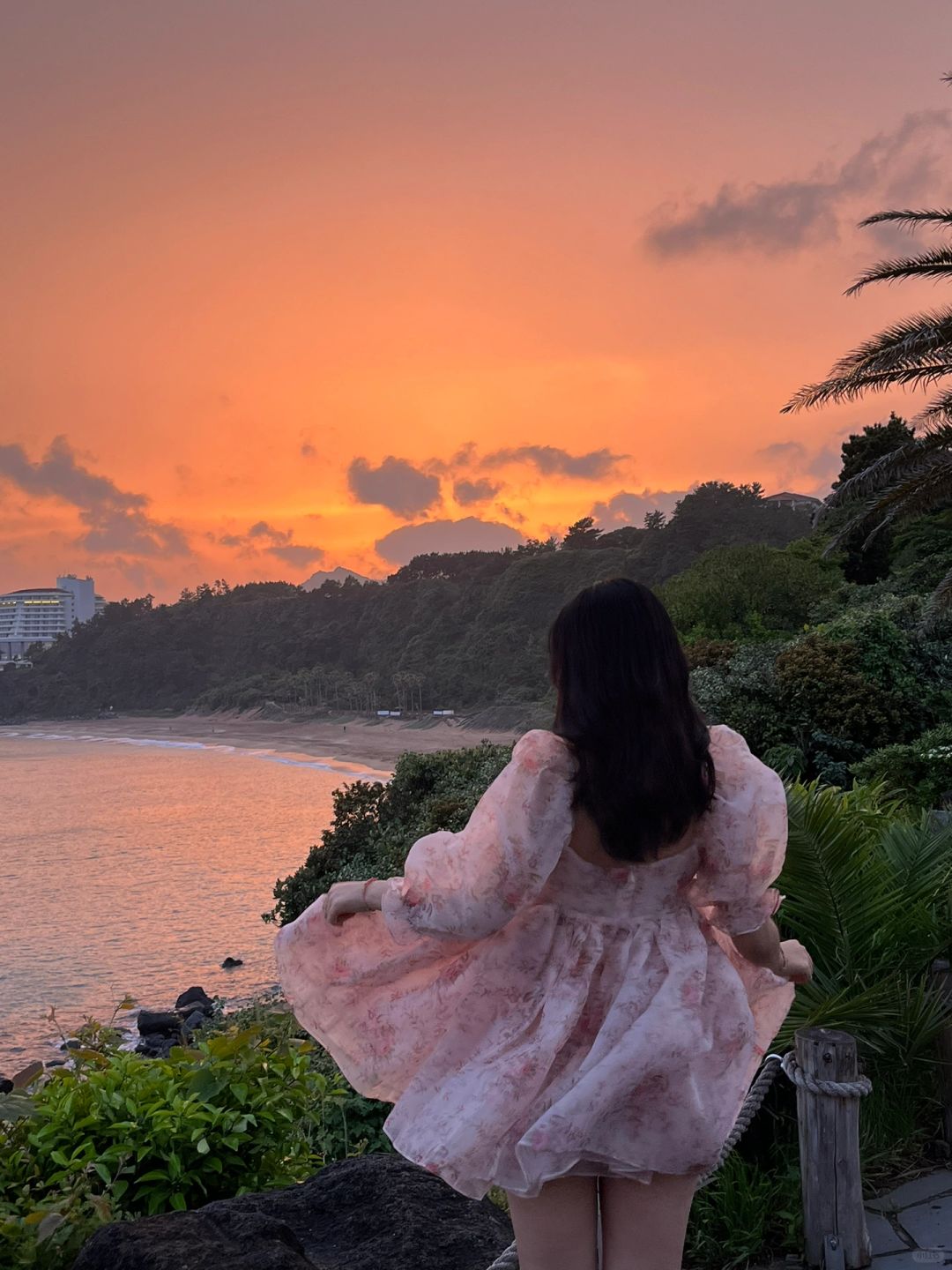 Busan/Jeju-Cafe & Pub is a seaside open-air bar where you can lie on the bed and watch the sunset