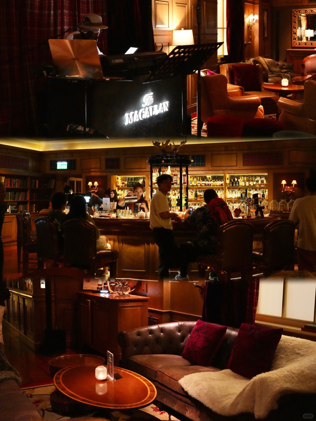 Macao-Galaxy Hotel Macallan Whisky Bar, with live performances by resident singers every night