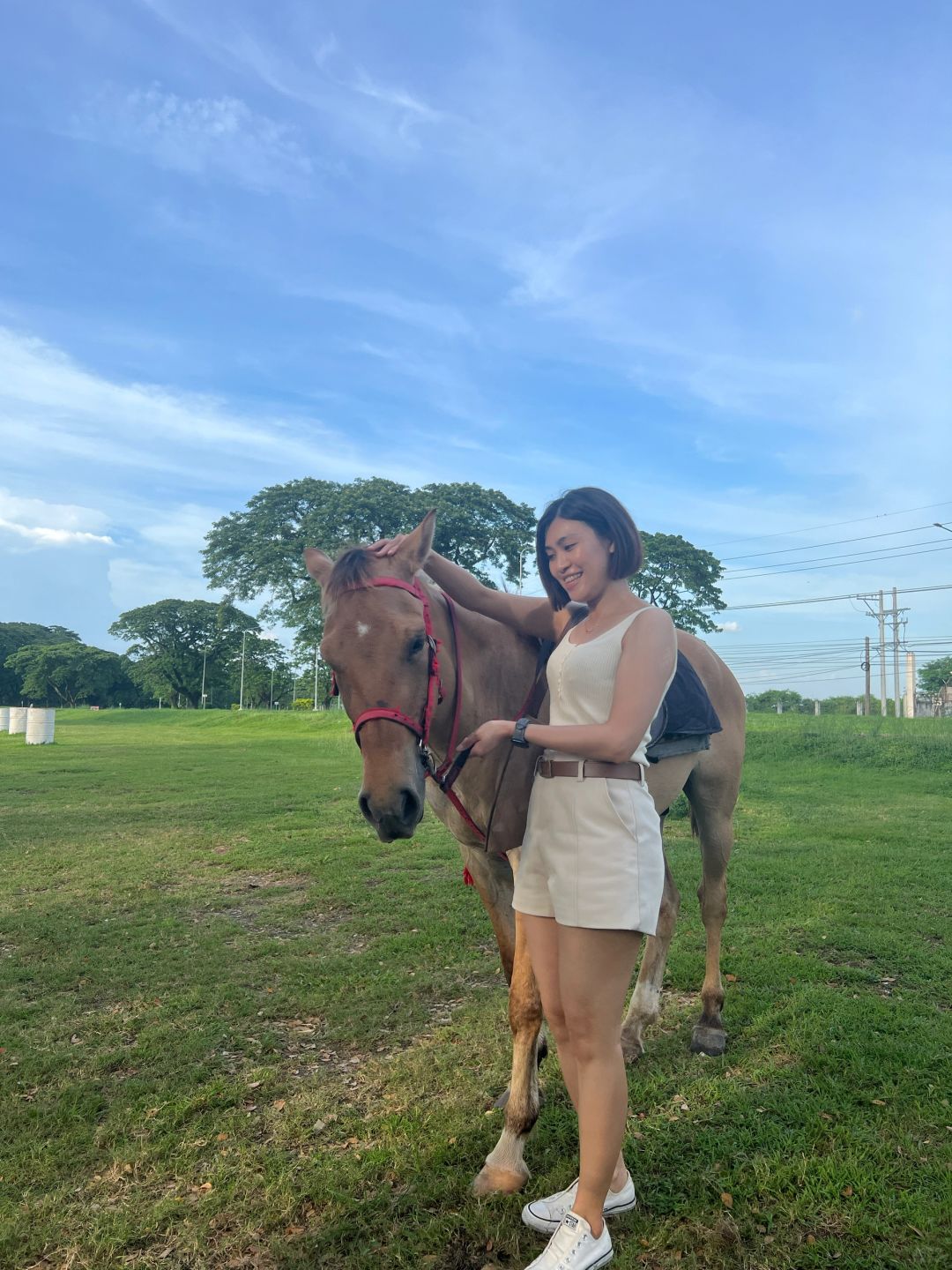 Clark/Angel City-Clark horseback riding experience in the Philippines, walking through rivers and farmland