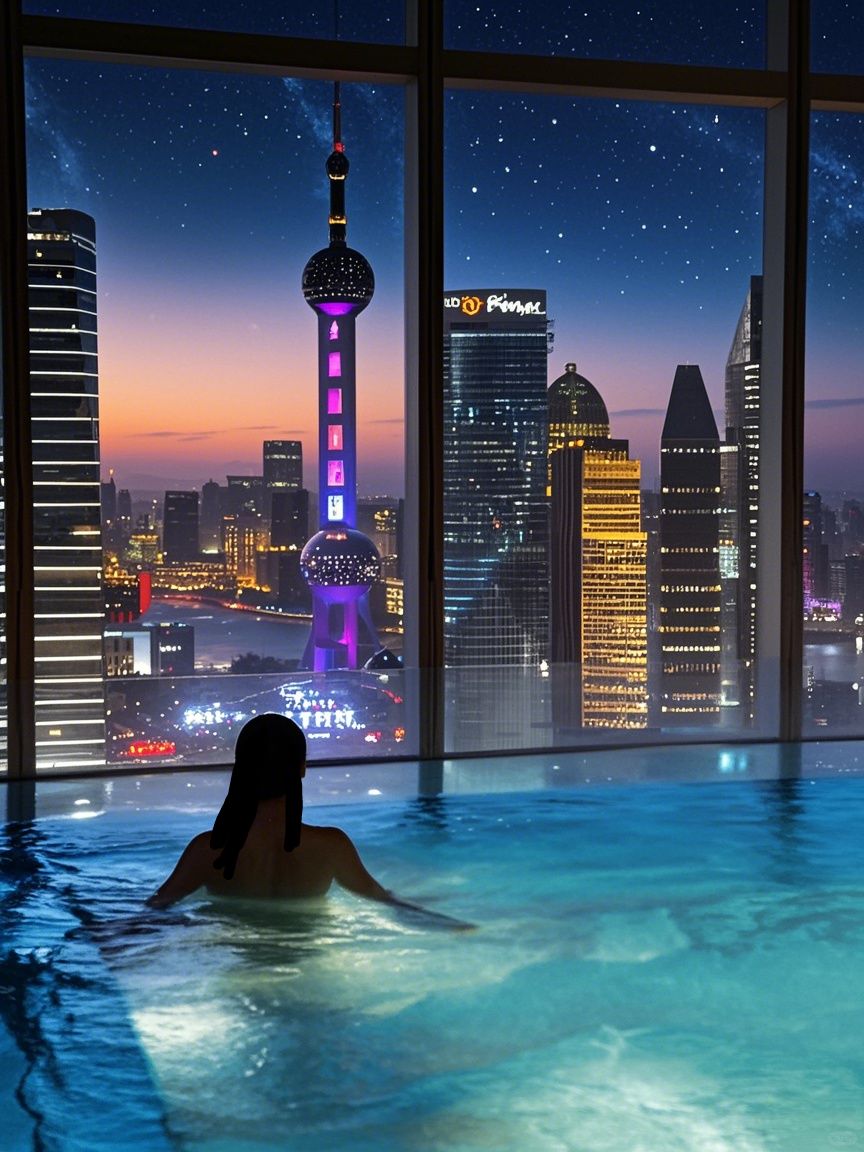 Jiangsu/Zhejiang/Shanghai-The Regent Shanghai Pudong , located in the core area of Pudong New Area, offers beautiful city night views