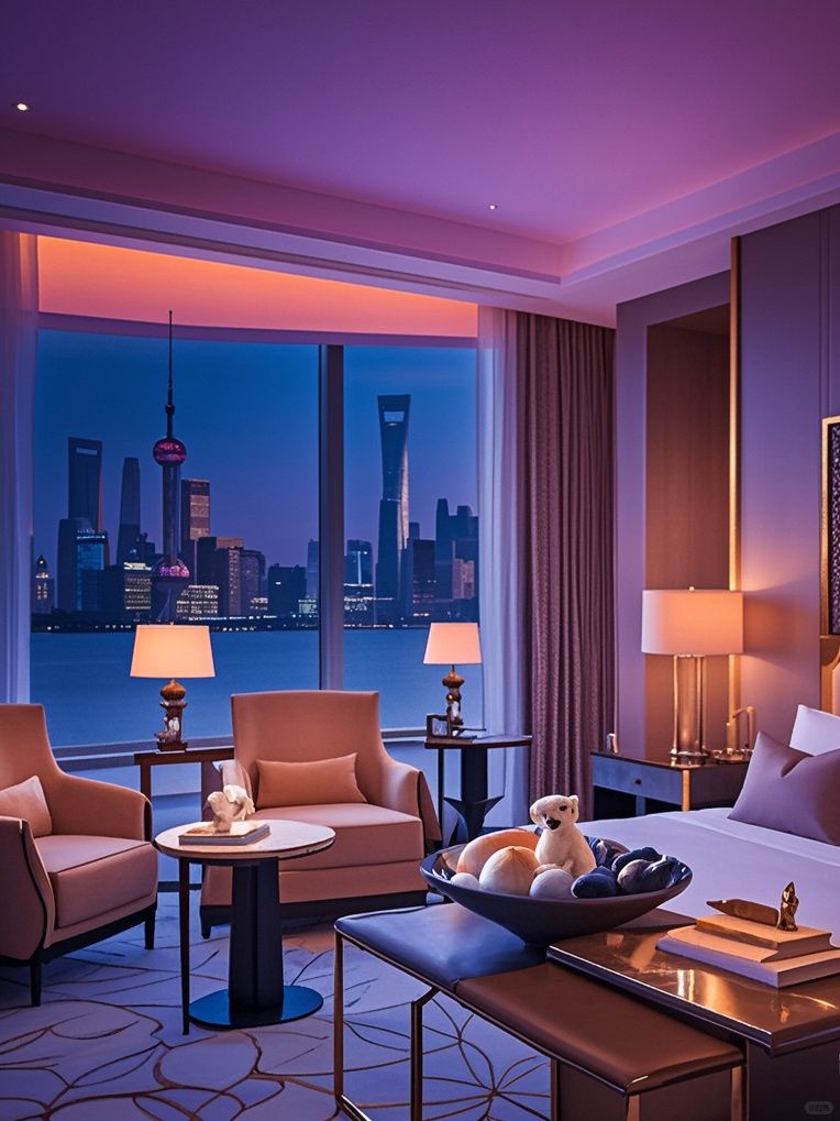 Jiangsu/Zhejiang/Shanghai-The Regent Shanghai Pudong , located in the core area of Pudong New Area, offers beautiful city night views