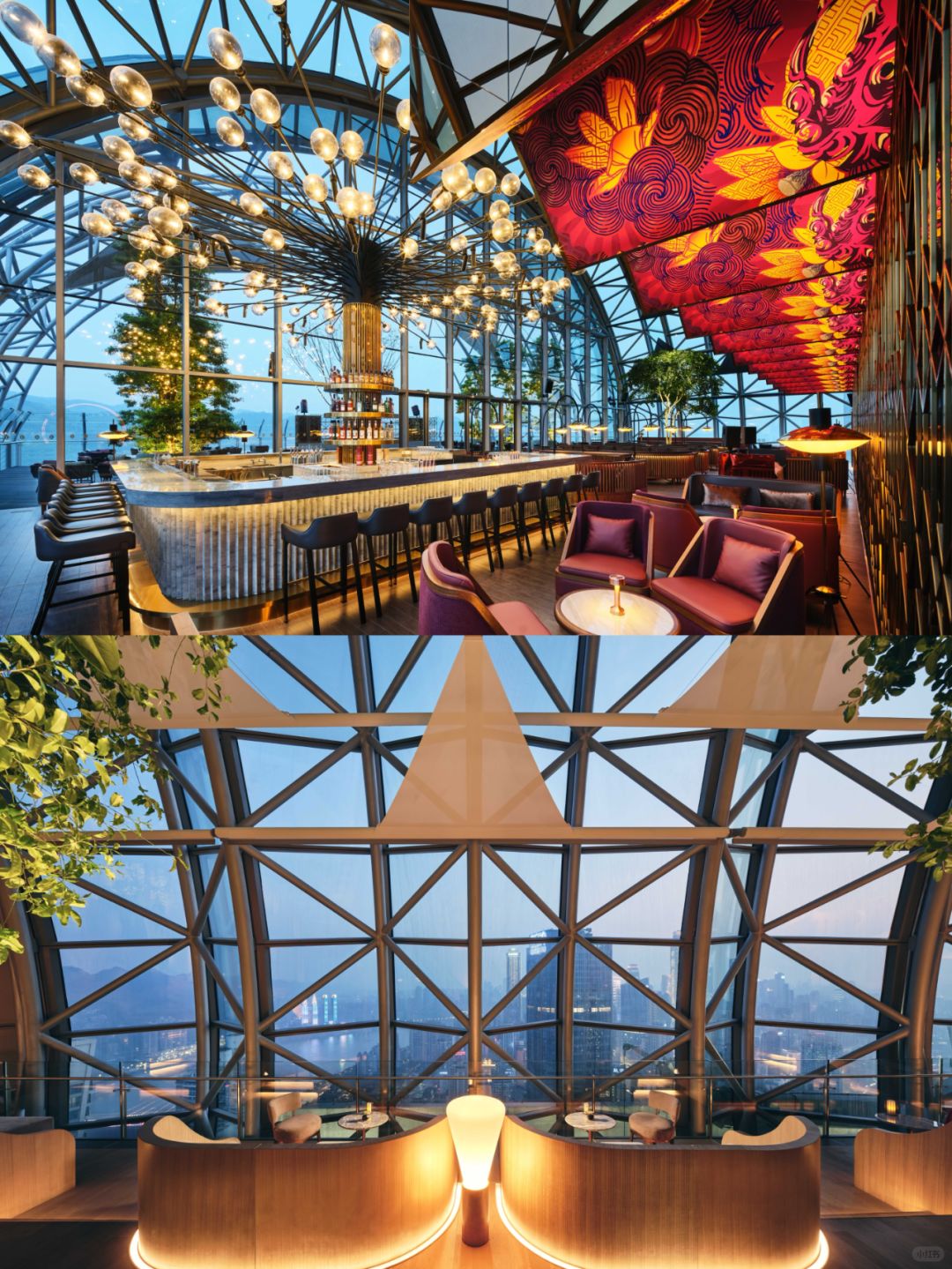 Chengdu/Chongqing-Chongqing Raffles Intercontinental Hotel, located in Yuzhong District, has a distinct Chongqing style