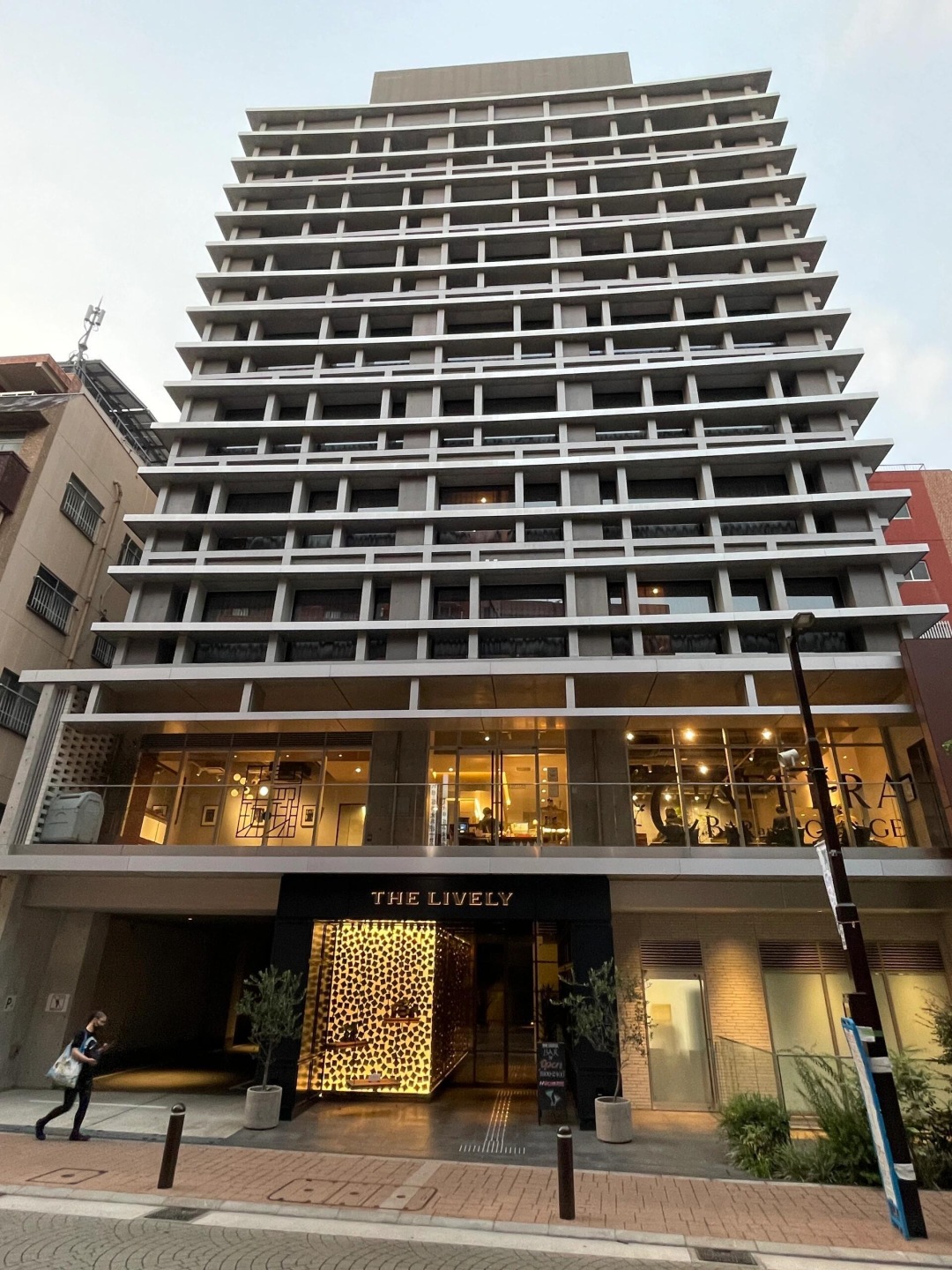 Tokyo-The Lively Hotel in Azabu-Juban, Roppongi, Tokyo, light industrial style, avant-garde fashion