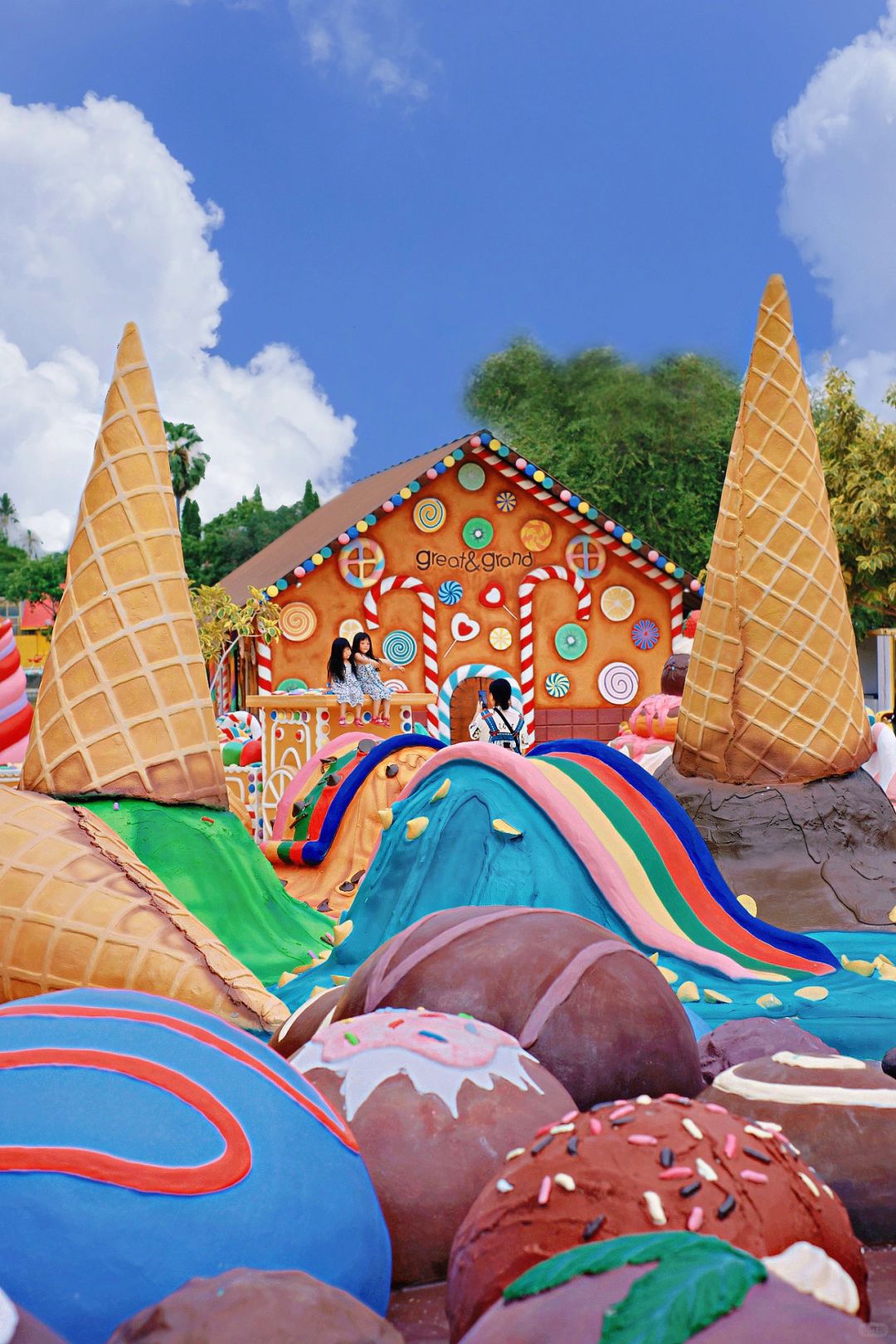 Pattaya-Pattaya Great & great Sweet Destination Ice Cream Park, no child will dislike this place