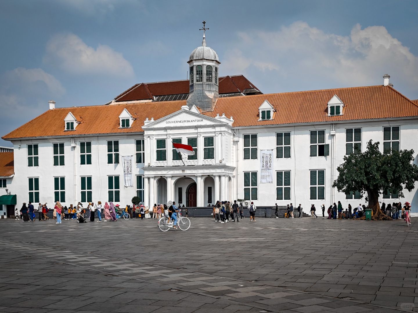 Jakarta-Kota Tua Jakarta, which retains many Dutch-style buildings and historical sites