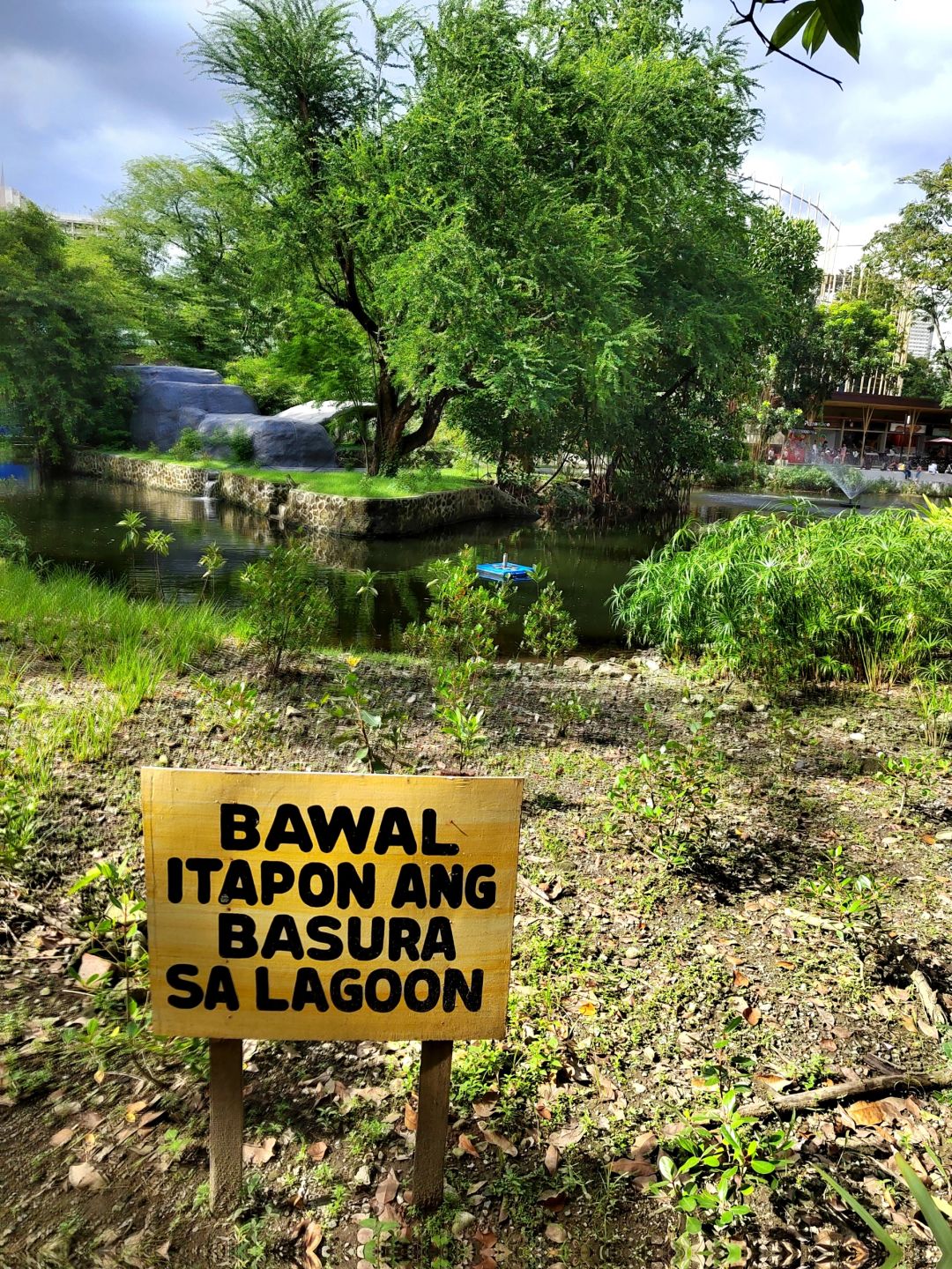 Manila/Luzon-Manila Zoo, visitors can take boat ride to admire wild ducks and mandarin ducks in the lake